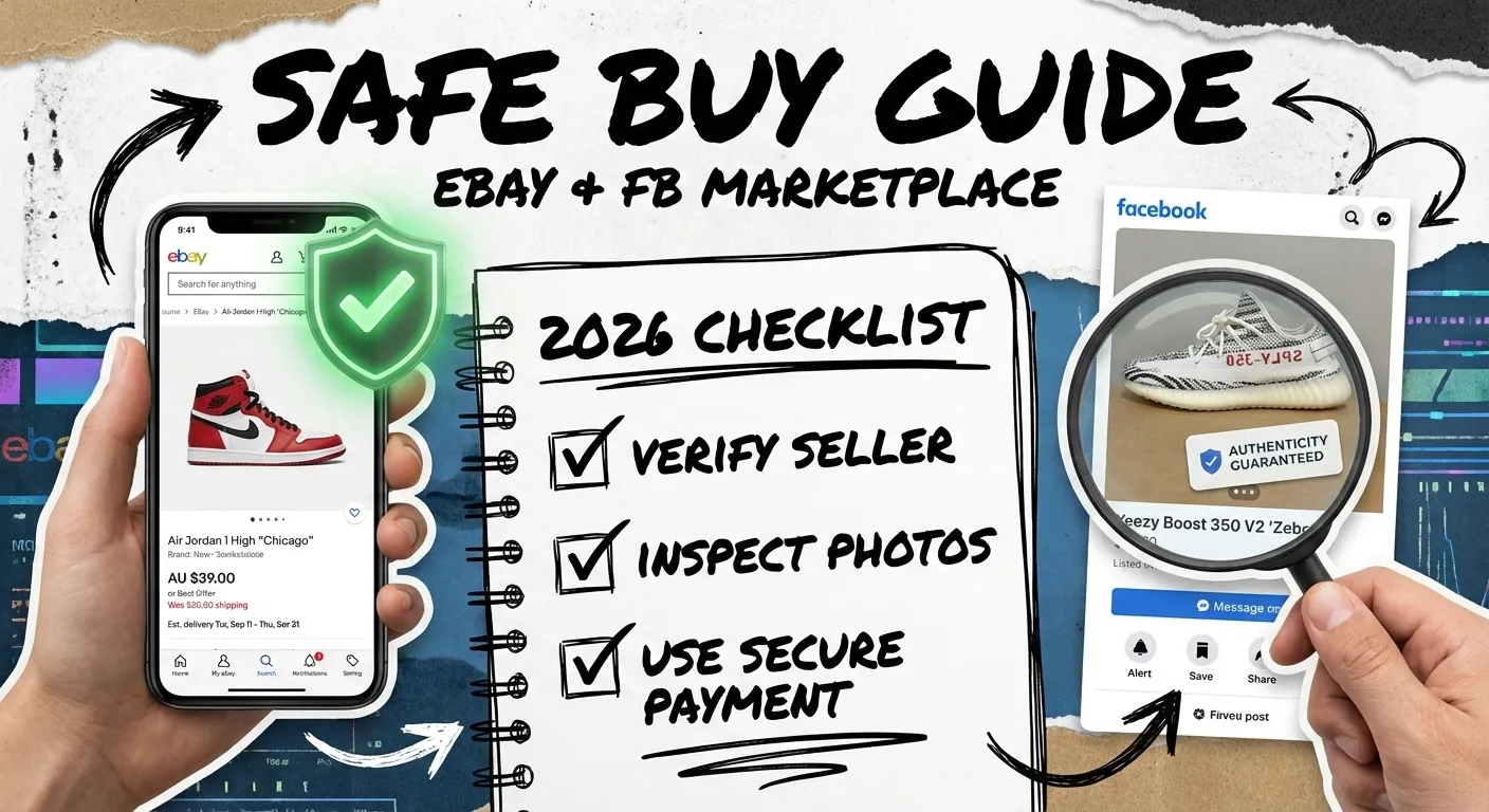 How to Buy Sneakers Safely on eBay & Facebook Marketplace (2026)